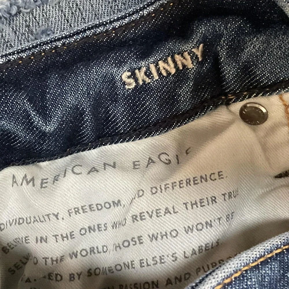 American Eagle Outfitters Jeans Mens 28x30 Skinny Next Level AirFlex Distressed